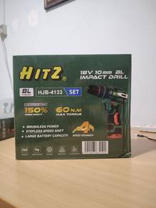 HITZ 18V Cordless Impact Drill Set
