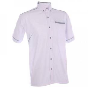 Baju Korporat Kemeja Oren Sport F1 3400 White