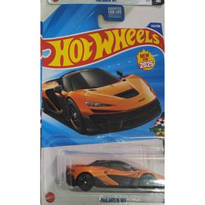 Hot Wheels McLaren W1 Orange black