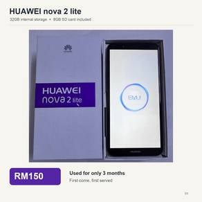 Huawei nova 2 lite 32 GB + 8 GB SD Card