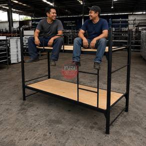 Katil Double Decker Heavy Duty 50mm – Kukuh