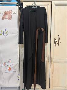 preloved black dress (altered)