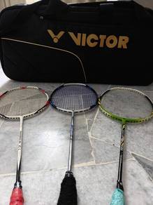 VICTOR badminton thermal bag & rackets set