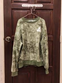 Palace Tie Dye Sweatshirt - Green