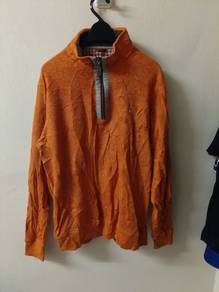 751.half zipper sweatshirt hush puppies