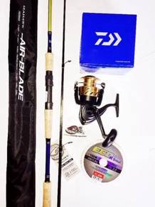 Daiwa strike force 4000 reel combo seahawk rod