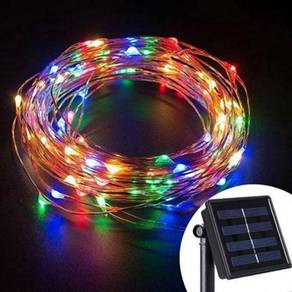 LAMPU RAYA SOLAR 200LED 22M LiGHT LAMP MURAH