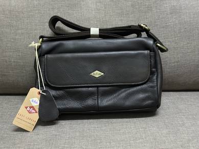 Genuine Leather Lee Cooper Shoulder Bag