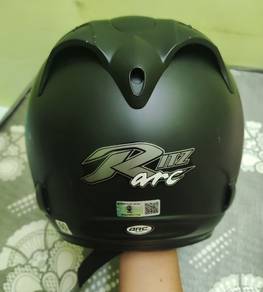 helmet ritz arc matt gray