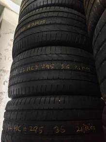2nd Tyre 295/35/21 Pirelli Pzero 2023 75%