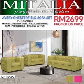 Sofa Set Chesterfield Murah & Berkualiti | Perabot