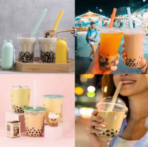 straw besar /boba saiz 7inci dan 9inci