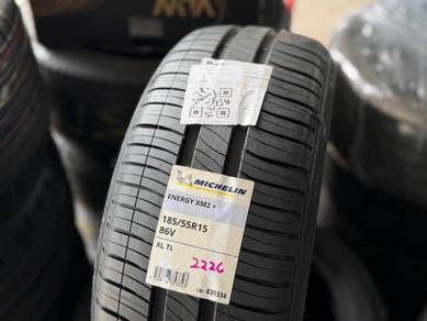 Tayar Baru 185 55 15 Michelin Energy XM2+ 2026
