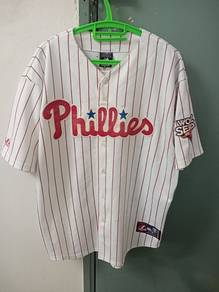 220.vintage phillies baseball jersi jersey