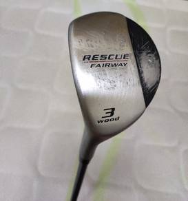 (Lefty) TaylorMade RESCUE 3W 50g S Flex Graphite