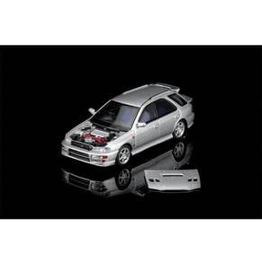 MOTORHELIX 1:64 Impreza Wagon WRX STi Ver VI Silve