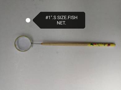 Wood Handle Betta Fish Net 1inch Jaring Ikan