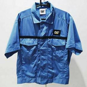 Cat Men's Work Shirt
