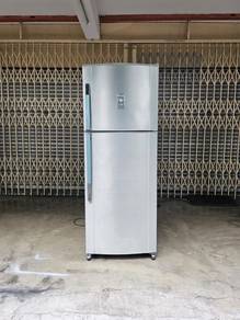 Peti sejuk peti ais refrigerator Sharp 2d fridge