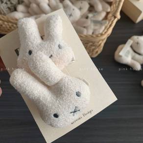 Miffy Rabbit Hair Clip | Cute Pink House 米菲兔发夹