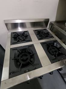 Used 4 Open Burner Free Standing