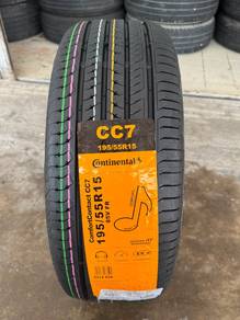 Tayar baru 195 55 15 continental cc7 2026 new tyre