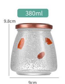 Clearance Bird's nest bottle glass bottle 380ml