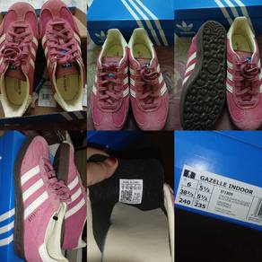 Adidas Gazelle Indoor Pink US6 With Box