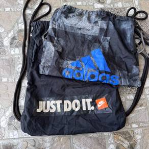 Combo Adidas & Nike Drawstrings backpack