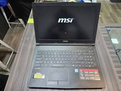 MSI GP62 15.6" i7 4GB Ram 1TB SSD - Graphics Card