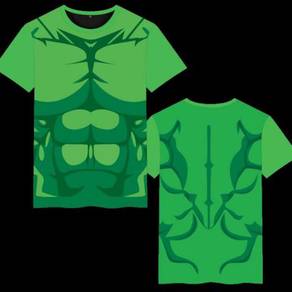 INCREDIBLE HULK Sports Wear Short Sleeves T-Shirt
