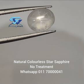 Colourless Star Sapphire