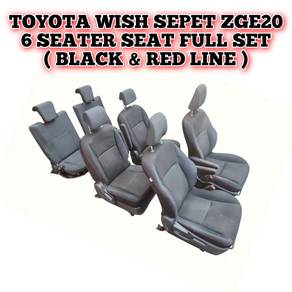 Toyota Wish ZNE10 ANE11 7 Seater Seat Complete Set
