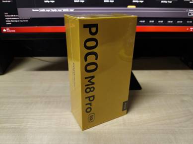 (New Sealed) Xiaomi Poco M8 Pro 5G 8/256GB Phone