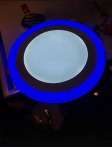 24W LED Panel Light White Blue, ceiling lampu