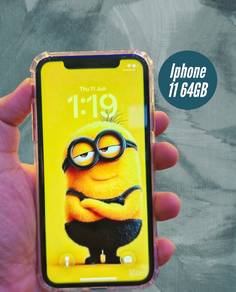 Iphone 11 64gb nego tipis , detail di descri