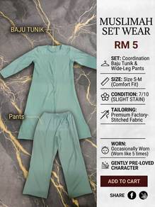 Muslimah set wear