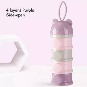 4-layer portable formula dispenser
