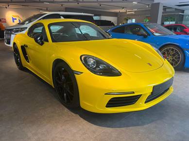 Porsche Cayman 718 in KL City, KUL