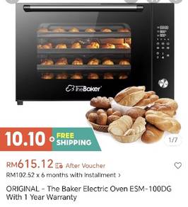 the bakers 100L Digital Oven