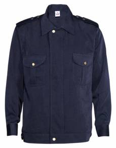 Executive Jacket Thick Microfibre Blue & Black