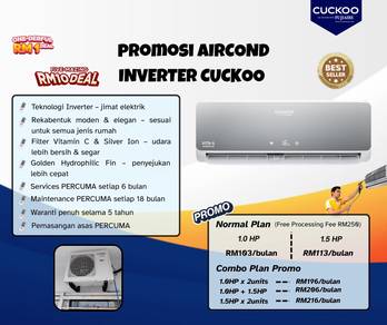 Aircond Ansuran Bulanan Cuckoo QL137