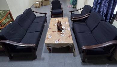 Wooden Sofa Set