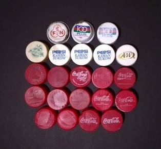 Penutup Botol Coca-Cola Pepsi Old Bottle Cap