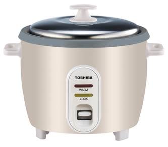 Toshiba 1.0L NonStick Rice Cooker RCT10CEMYGD GOLD
