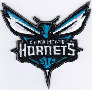 NBA Charlotte Hornets Basketball Badge Patch