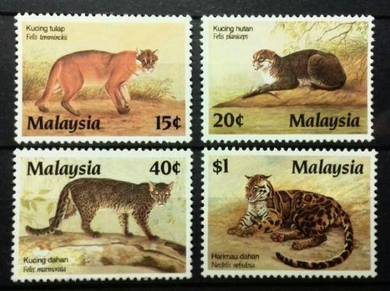Mint Stamp Protected Wildlife 3 (Toning) Msia 1987
