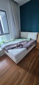 Queen Size Bed Frame & Mattress Set