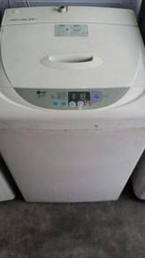 LG 6kg Washing Machine Mesin Auto Top Recond Basuh
