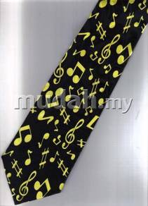 Musical Notation Note Music Novelty Fancy Neck Tie